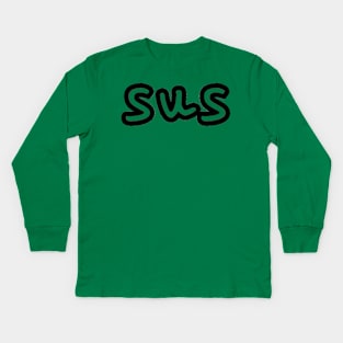 Clearly Sus... Kids Long Sleeve T-Shirt